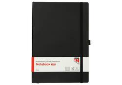 Notitieboek Quantore A4 flex lijn 192blz 80gr zwart