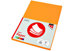 Kopieerpapier Quantore Colour A4 160gr diepgeel 50vel