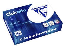 Kopieerpapier Clairefontaine Clairalfa A5 80gr wit 500vel