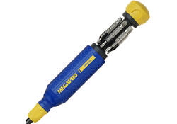 Schroevendraaier Megapro Original met 15 bits blauw