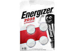 Batterij Energizer knoopcel 4xCR2025 lithium