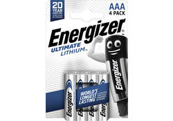 Batterij Energizer Ultimate Lithium 4xAAA