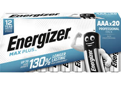 Batterij Energizer Max Plus 20xAAA alkaline