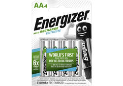 Batterij oplaadbaar Energizer 4xAA 2300mAh
