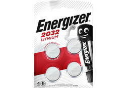 Batterij Energizer knoopcel 4xCR2032 lithium