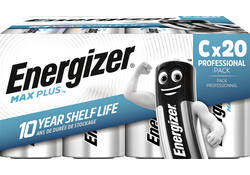 Batterij Energizer Max Plus 20xC alkaline