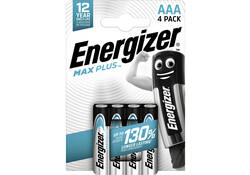 Batterij Energizer Max Plus 4xAAA alkaline