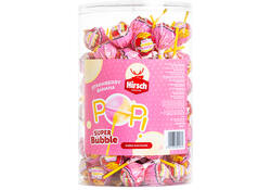 Lolly Hirsch super bubble strawberry/banana 100x17 gram