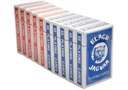 Speelkaarten rood en blauw seal à 10 pakjes