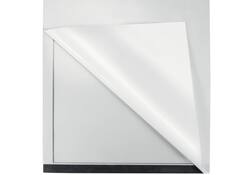 Infokader Nobo zelfklevend A4 zilver 2 stuks