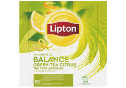 Thee Lipton Balance green tea citrus 100x1.5gr