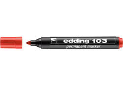 Viltstift edding 103 rond medium rood