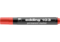 Viltstift edding 103 rond medium rood