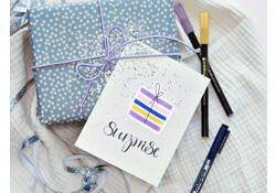 Brushpen edding 1340 glitter assorti set à 10 stuks