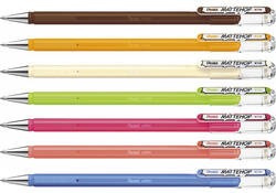 Gelschrijver Pentel K110 Mattehop Fun Original M ass blister à 7st