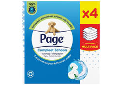 Vochtig toiletpapier Page Compleet Schoon 38vel