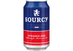 Water Sourcy rood blik 330ml