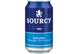 Water Sourcy blauw blik 330ml