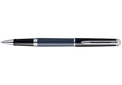 Rollerpen Waterman Hémisphère Colour Blocking black en blue CT fijn