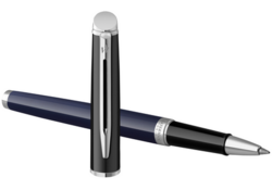 Rollerpen Waterman Hémisphère Colour Blocking black en blue CT fijn