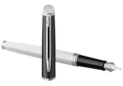 Vulpen Waterman Hémisphère Colour Blocking black en white CT fijn