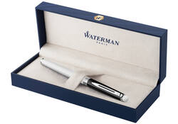 Rollerpen Waterman Hémisphère Colour Blocking black en white CT fijn