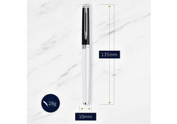 Vulpen Waterman Hémisphère Colour Blocking black en white CT medium