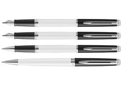 Vulpen Waterman Hémisphère Colour Blocking black en white CT medium