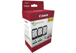 Inktcartridge Canon PG-575XL + CL-576XL 2x zw+kleur