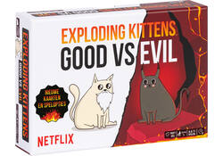 Kaartspel Exploding Kittens good vs evil
