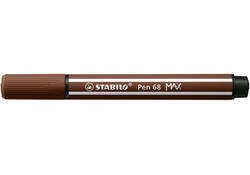 Viltstift STABILO Pen 68/45 Max bruin