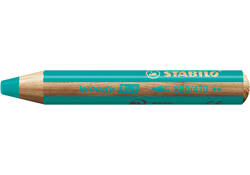 Kleurpotloden STABILO 880 woody 3 in 1 multitalent turquois