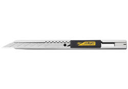 Snijmes Olfa SAC-1 9mm met metalen houder blister à 1 stuk
