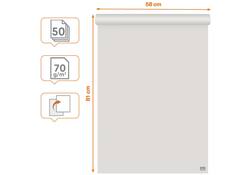 Flipoverpapier Nobo Gerecycled 58x81cm dubbelzijdig plano
