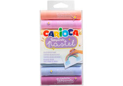 Verfstift Carioca Temperello set à 8 pastelkleuren