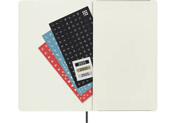 Agenda 2025 Moleskine 12M Planner Weekly 7dagen/1pagina large sc black