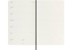 Agenda 2024/2025 Moleskine 18M Planner Weekly 7dagen/1pagina large sc black