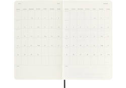 Agenda 2024/2025 Moleskine 18M Planner Weekly 7dagen/1pagina large sc black