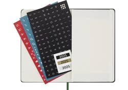 Agenda 2025 Moleskine 12M Planner Weekly 7dagen/1pagina pocket hc myrtle green