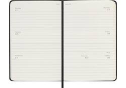 Agenda 2025 Moleskine 12M Planner Weekly 7dagen/2pagina's pocket hc black