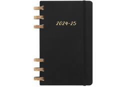 Agenda 2024/2025 Moleskine 12M Academic planner 7dagen/2pagina's large sc black