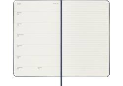 Agenda 2024/2025 Moleskine 18M Planner Weekly 7dagen/1pagina large hc sapphire blue