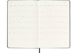 Agenda 2024/2025 Moleskine 18M Planner Weekly 7dagen/1pagina large hc sapphire blue