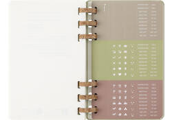 Agenda 2024/2025 Moleskine 12M Academic planner 7dagen/2pagina's large hc crush kiwi