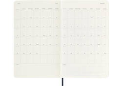 Agenda 2024/2025 Moleskine 18M Planner Weekly 7dagen/1pagina large sc sapphire blue