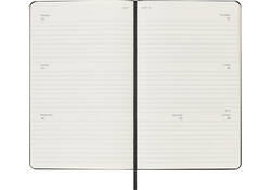 Agenda 2025 Moleskine 12M Planner Weekly 7dagen/2pagina's large hc black