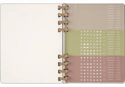 Life planner 2025 Moleskine 12M Spiral 7dagen/2pagina's extra large hc black