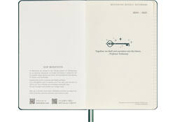 Agenda 2024/2025 Moleskine 18M Harry Potter Alohomora 7dagen/1pagina large hc blauw