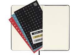 Agenda 2024/2025 Moleskine 18M Planner Weekly 7dagen/1pagina pocket hc black
