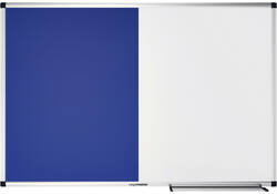 Combibord Legamaster UNITE blauw vilt-whiteboard 60x90cm